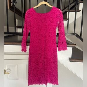 Diane Von Furstenberg lace dress